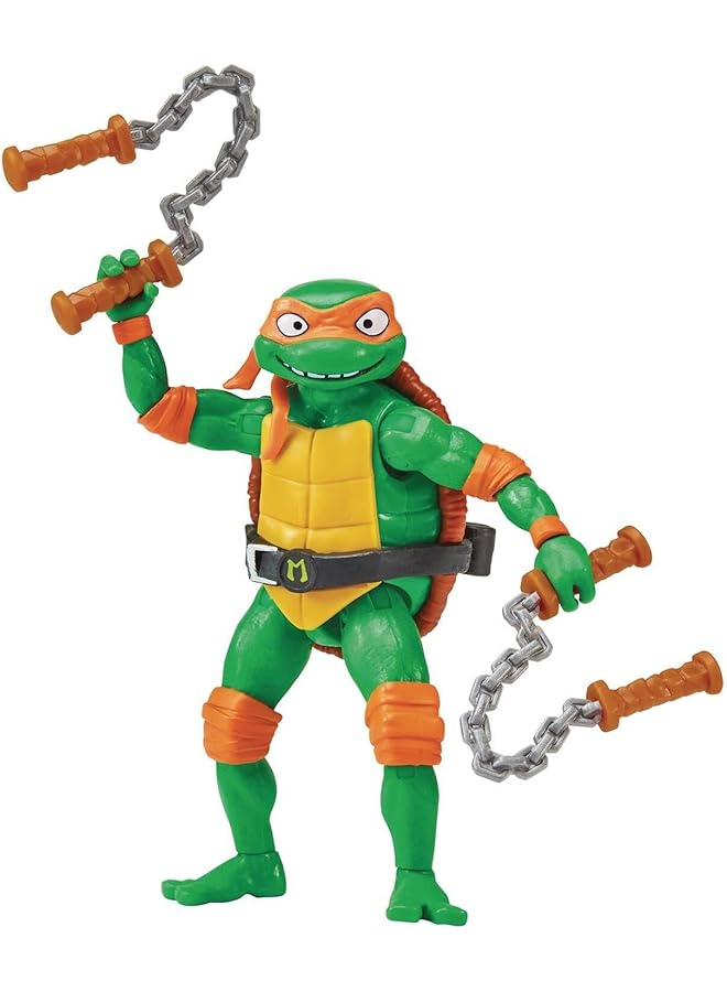 تيناجر ميوتنت نينجا ترتلز ألعاب مجسمة ميشيل أو الأساسية من بلاي مايتس ميوتانت مايهيم مقاس 4.25 سم - Image 1