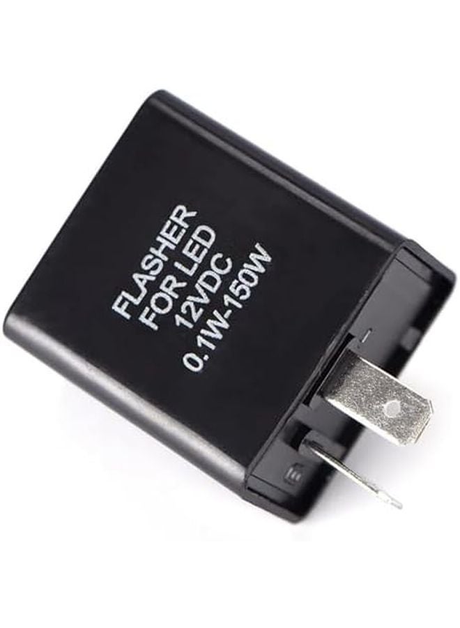 2Pin 12V فلاشر LED قابل للتعديل للسيارة دراجة نارية إشارة ضوء الدوران - Image 2