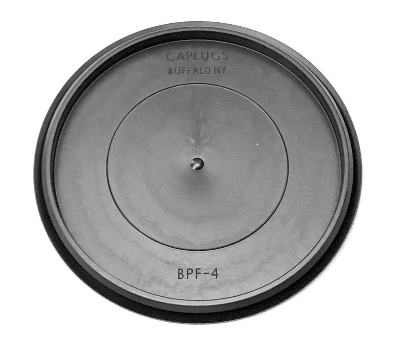4" 4.0 inch Flush Mount Black Plastic Body and Sheet Metal Hole Plug Qty 5