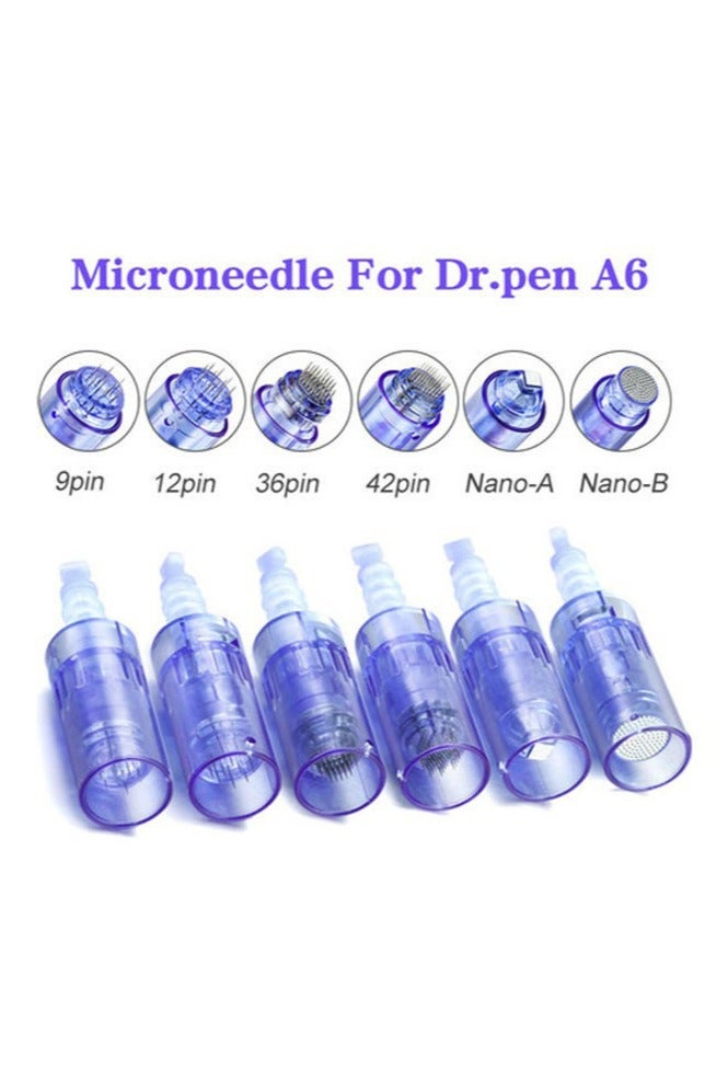 Dr pen Derma Ultima A6 Replaceable Cartridges 36Pins 25 Pcs Blue 8cm - Image 2