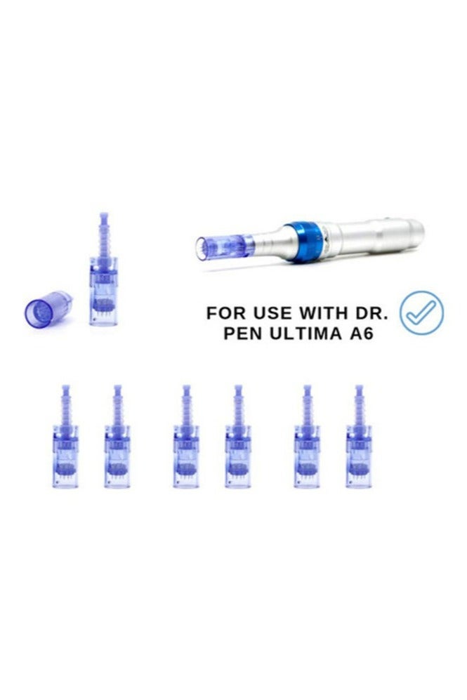Dr pen Derma Ultima A6 Replaceable Cartridges 36Pins 25 Pcs Blue 8cm - Image 3