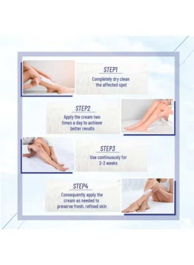 أوكييا كريم يوريا ٤٢٪ بالإضافة إلى حمض الساليسيليك ٢٪ للقدمين واليدين، لعلاج تشققات اليدين والكعبين والمرفقين والقدمين - يُخفف من جفاف القدمين، ١٥٠ غرامًا. - Image 3