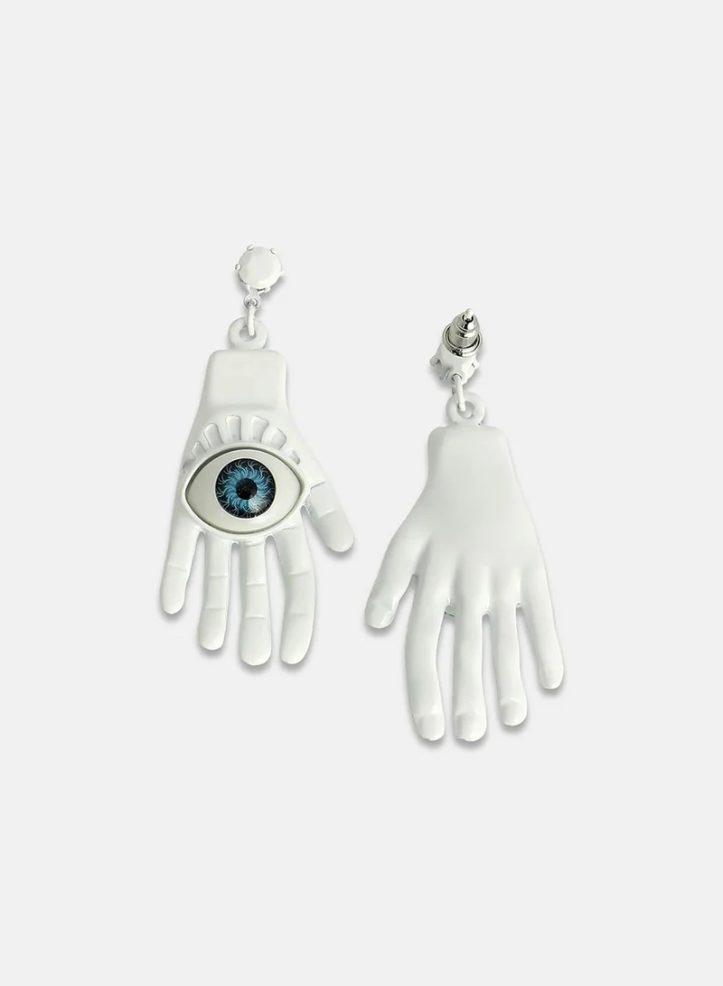 SOHI Hamsa Contemporary Artificial Drop Earring Jewellery