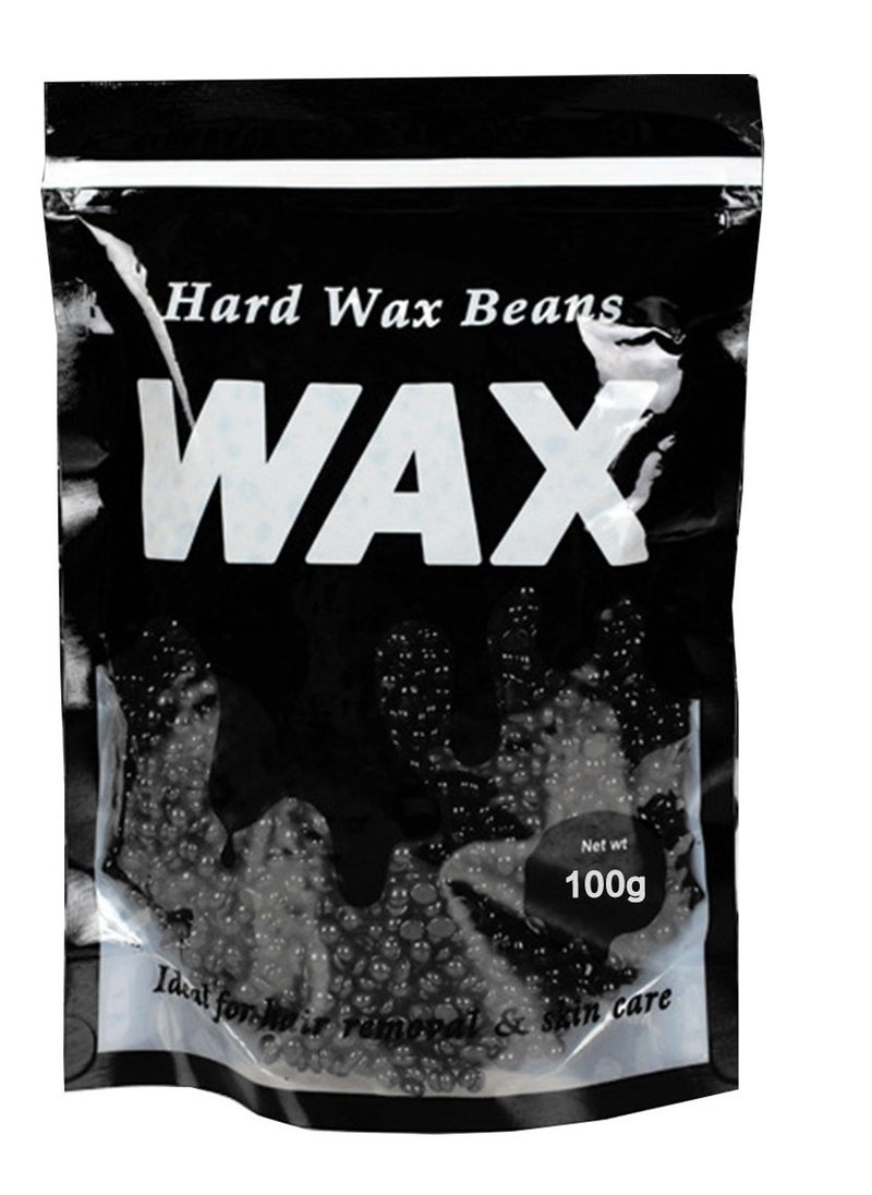 Hard Wax - Hard Wax Beads Beans Waxing Hair Removal Hot Film No Strip Depilatory Black - Image 1