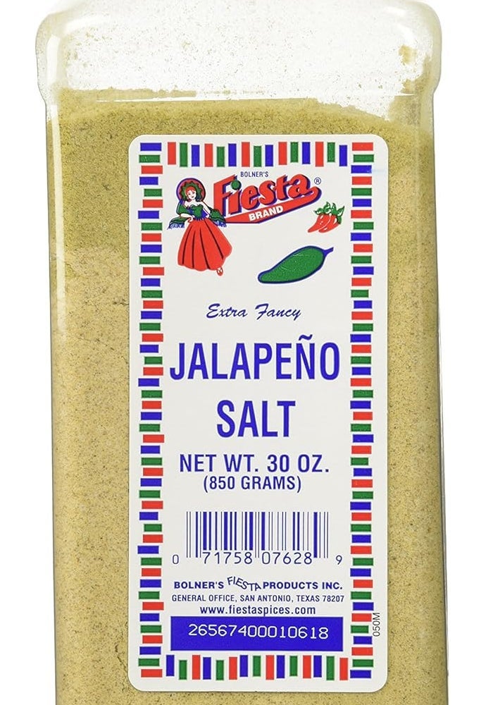 Fiesta Bolner's Extra Fancy Jalapeno Salt - 30 Oz - Image 1