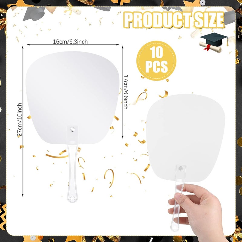 Sratte 10 Pcs Big Head Cutout Custom Wedding Fan Props Face Cutout Face on a Stick Photo Party Decoration for Wedding Graduation Birthday Party Thermal Sublimation - Image 2