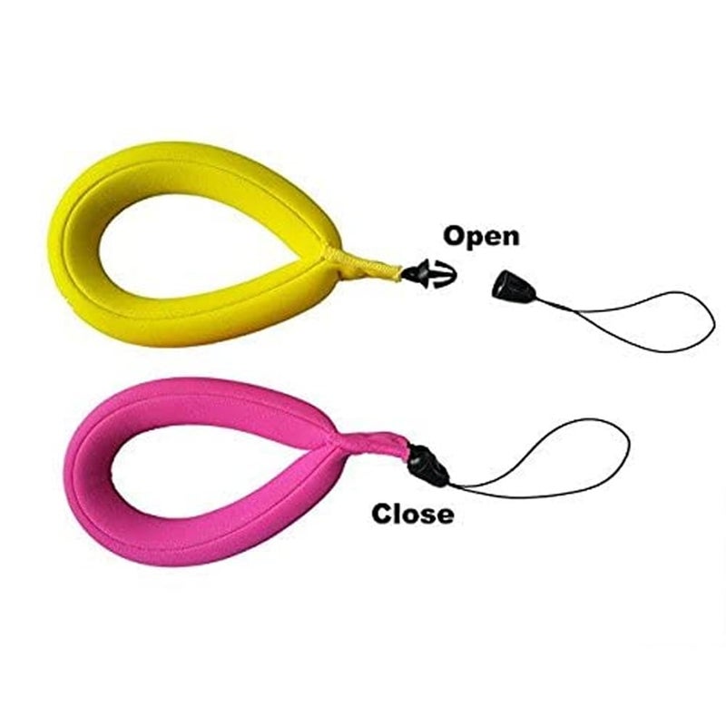 Action Pro Safety Floating Diving Wrist Strap Floaty Bobber Compatible with GoPro-13/12/11/10/9/8/7/6/5/4/3+/3/SJCAM/Yi/Eken/DV etc Action Camera & Smartphones (Pink) - Image 2