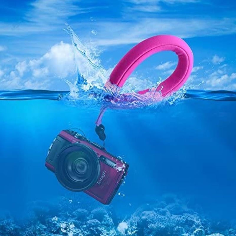 Action Pro Safety Floating Diving Wrist Strap Floaty Bobber Compatible with GoPro-13/12/11/10/9/8/7/6/5/4/3+/3/SJCAM/Yi/Eken/DV etc Action Camera & Smartphones (Pink) - Image 4