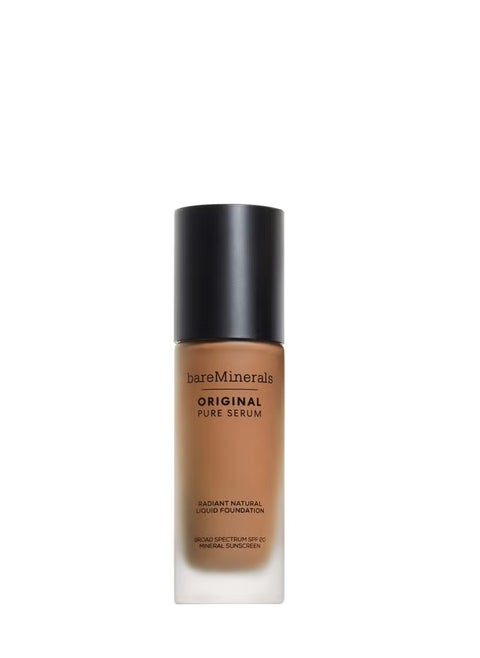 bareMinerals Original Pure Serum Radiant Natural Liquid Foundation Mineral SPF20 - Medium Deep Neutral 4.5 30ml