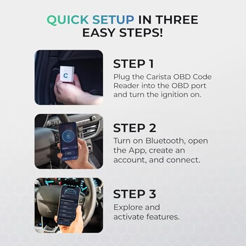 Carista كارستا OBD - ماسح OBD2 بلوتوث - أداة تشخيص السيارة وقارئ الأكواد مع الوصول إلى التشخيصات، التخصيصات، أدوات الخدمة، والبيانات الحية - Image 5