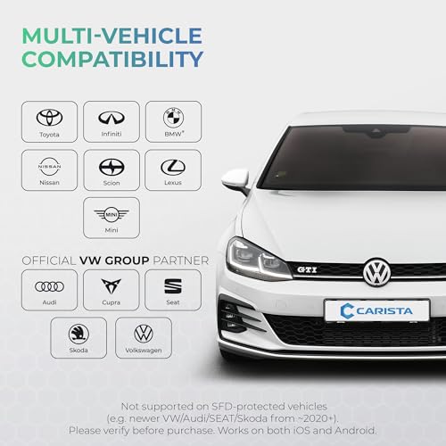 Carista كارستا OBD - ماسح OBD2 بلوتوث - أداة تشخيص السيارة وقارئ الأكواد مع الوصول إلى التشخيصات، التخصيصات، أدوات الخدمة، والبيانات الحية - Image 4
