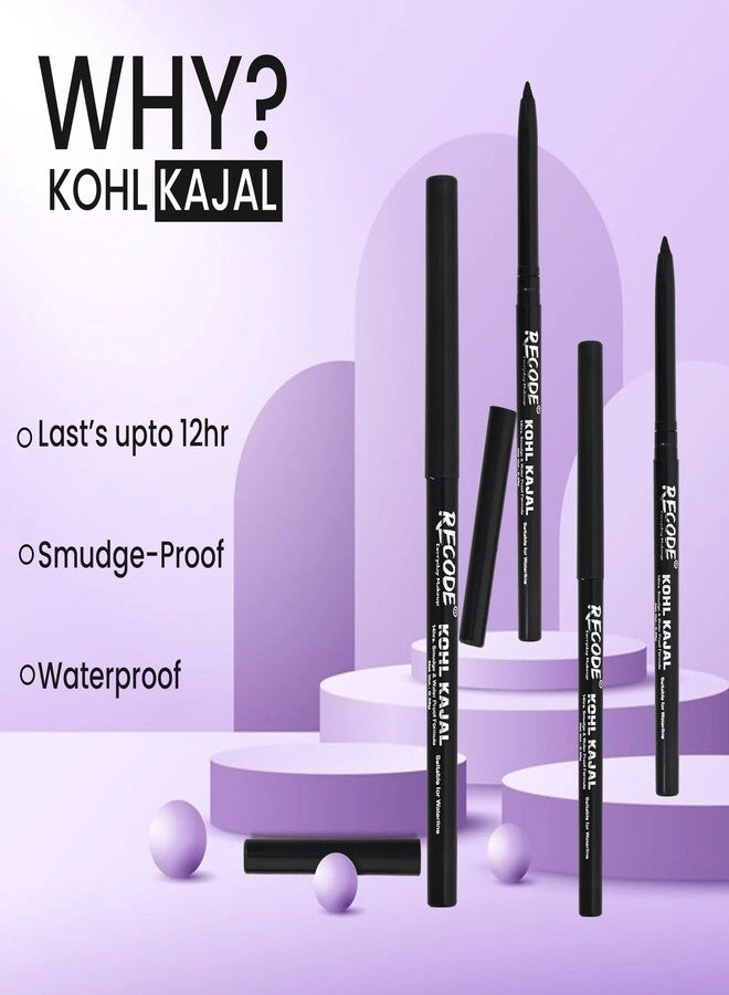 Recode Pookie Black Kajal-Everyday Makeup - 0.35G - Image 4