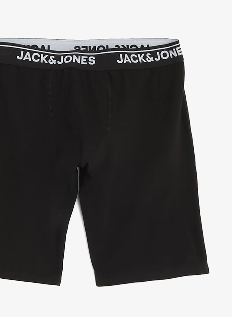 JACK & JONES  3 Pack Of Plus Size Logo Trunks for Men | Best Price UAE