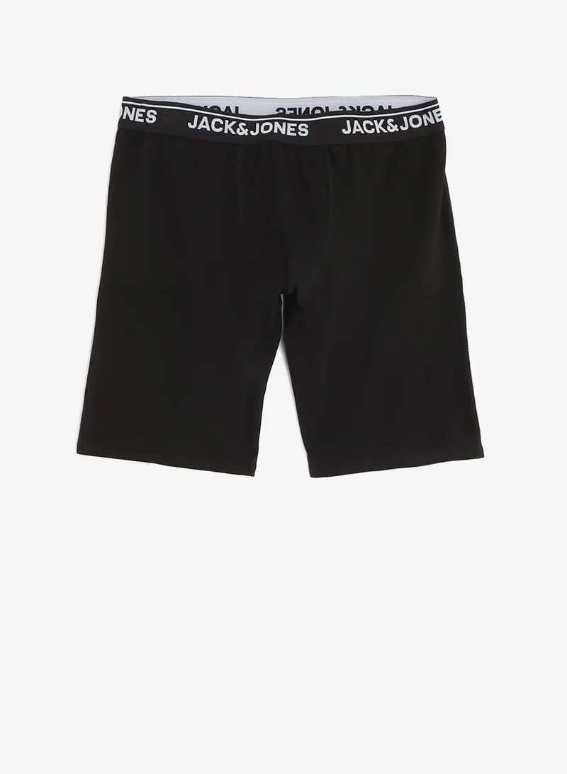 3 Pack Of Plus Size Logo Trunks