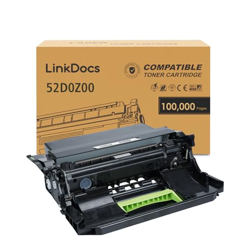 LinkDocs 52D0Z00 Remanufactured Imaging Unit Replacement for Lexmark 52D0Z00 work for Lexmark MS710 MS711 MX710 MX711 MX717 MS810 MS811 MS812 MS817 MS818 MX810 MX811 Laser Printers 100000 Pages 1 Pack - Image 1
