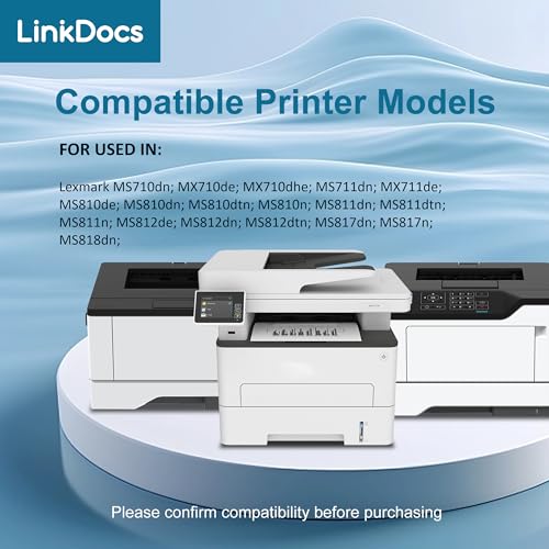 LinkDocs 52D0Z00 Remanufactured Imaging Unit Replacement for Lexmark 52D0Z00 work for Lexmark MS710 MS711 MX710 MX711 MX717 MS810 MS811 MS812 MS817 MS818 MX810 MX811 Laser Printers 100000 Pages 1 Pack - Image 5