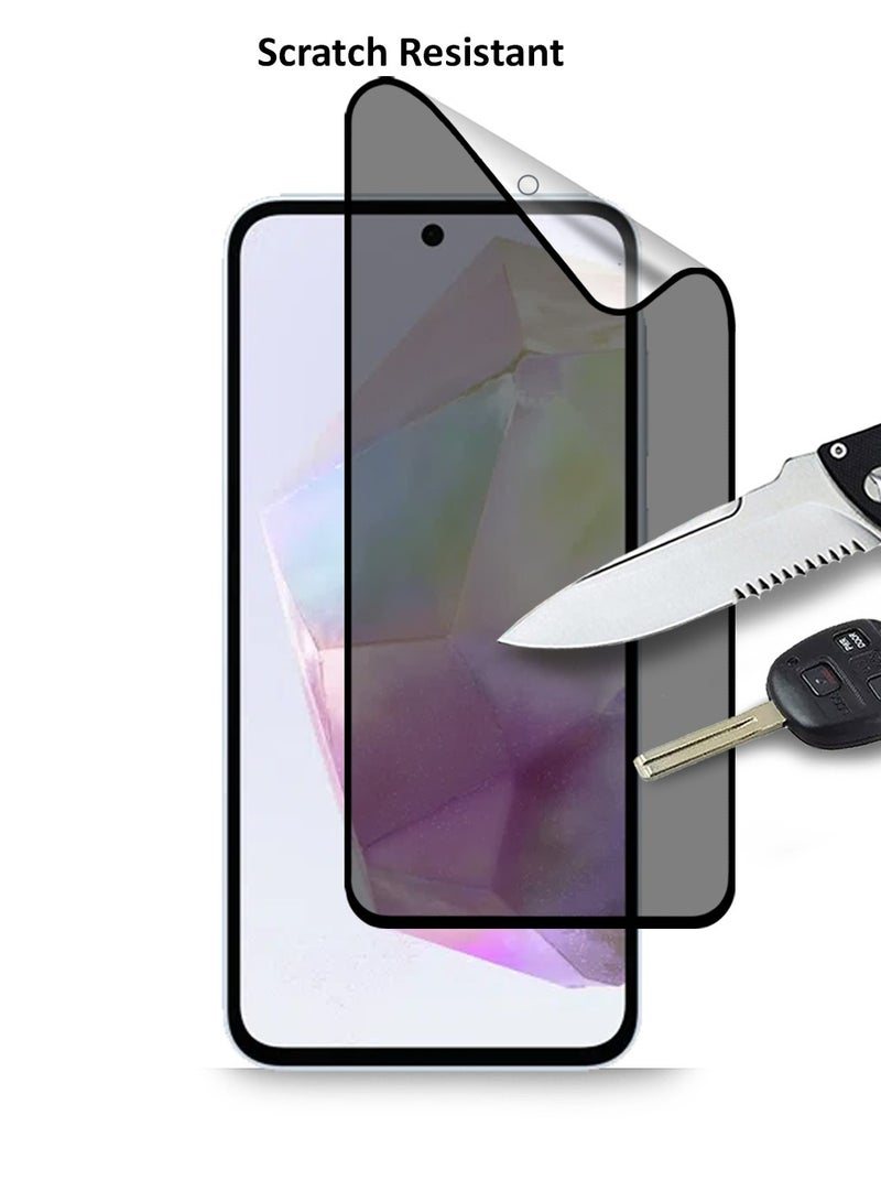 Techie Full Cover Explosion-Proof Matte Ceramic Privacy Film Screen Protector for Samsung Galaxy A36  - Image 3
