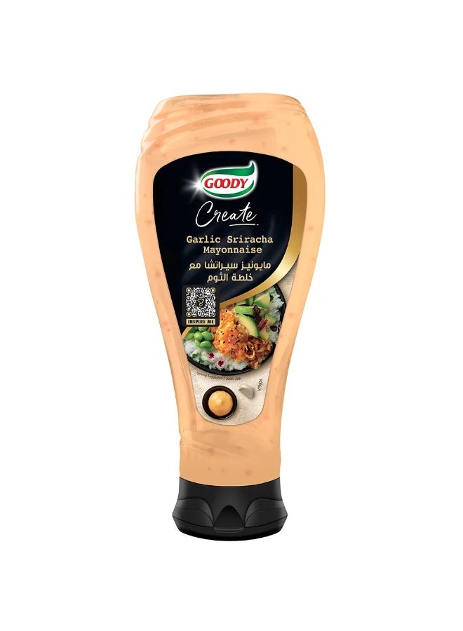 Goody Sriracha Garlic Mayonnaise, 425 ml