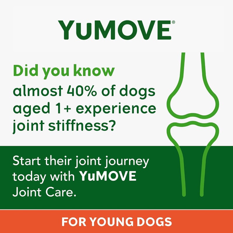 Lintbells YuMOVE Joint Supplement Dog Chews - Contains Glucosamine, Green Lipped Mussel - Natural Relief from Hip Ache, Stiff Joints - 1 Month’s Supply (Small & Medium) - Image 4