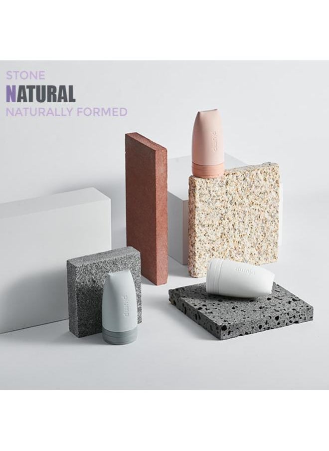 General - Jewelry Display Rock Photography Props Ins Irregular Photo Red Yellow White Rock Plate Head Volcanic Material Paste Ornaments-Light Source Color:Sheep Fat Rock 10*10cm-0x0cm - Image 1