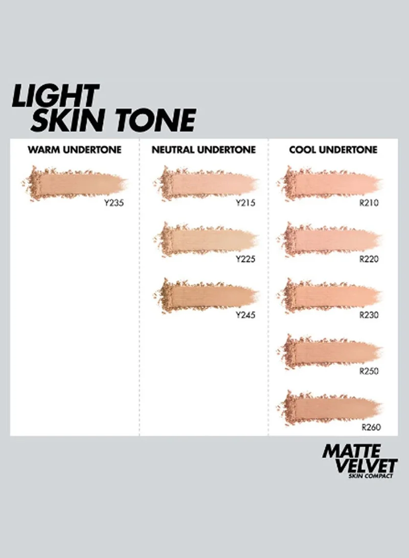 MAKE UP FOR EVER Matte Velvet Skin Compact R230 Ivory