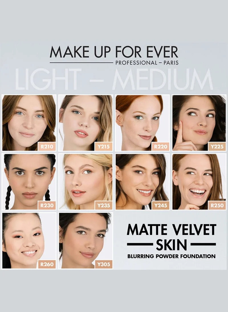 MAKE UP FOR EVER Matte Velvet Skin Compact R230 Ivory