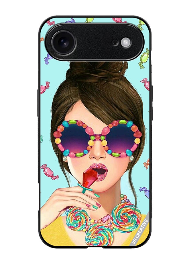 VR CREATIVE Protective Case Cover For Apple iPhone 17 Air Stylish Girl Design Multicolour