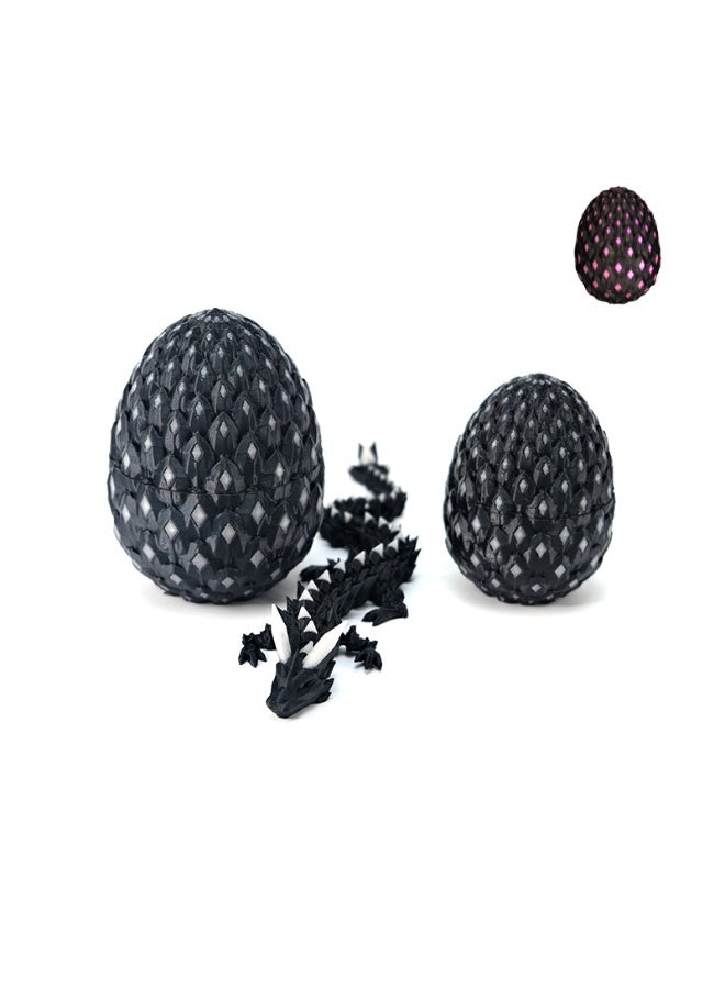 NIBEMINENT 3D Printed Glowing Dragon Egg Set