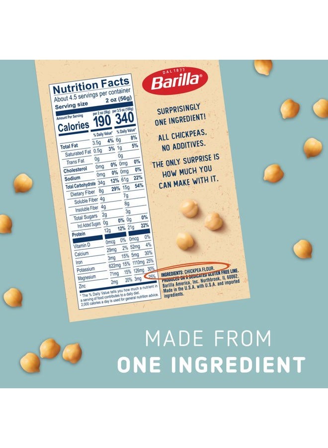 Barilla مكرونة روتيني من الحمص، 8.8 أونصة - نباتية، خالية من الغلوتين، غير معدلة وراثيًا وكوشير - مصنوعة من بروتين نباتي - Image 5