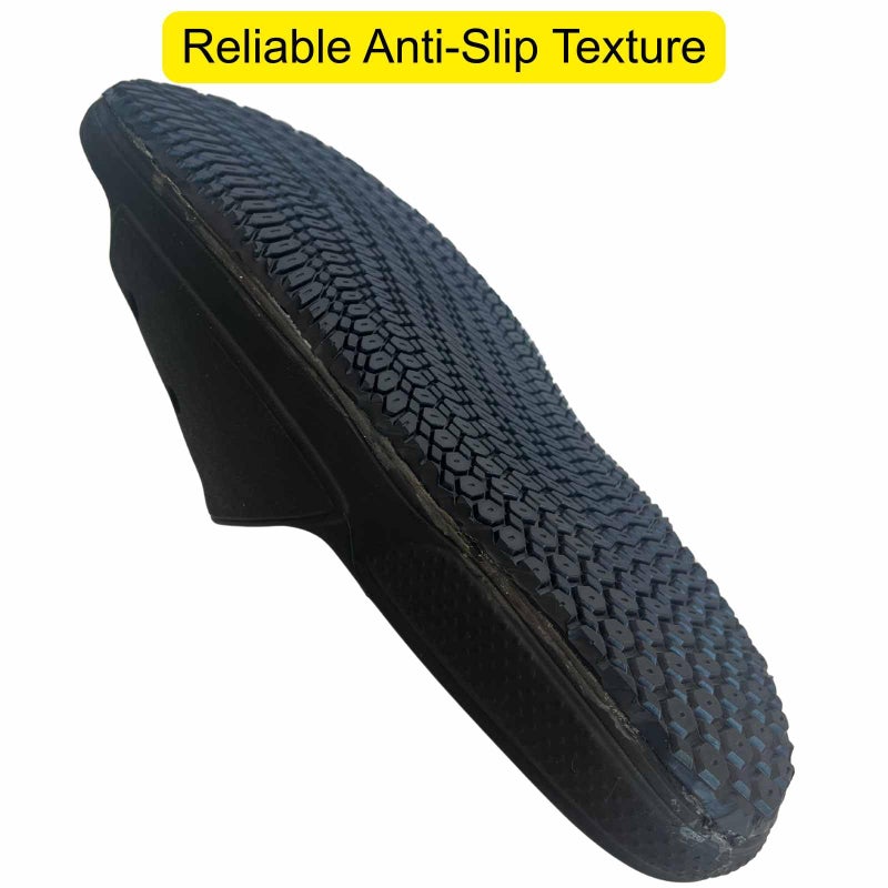 MIIDII Shoe Sole Repair Rubber Anti-Slip Soles, Boot Sole Replacement 4mm Thick, Cut to Size (1 Pair) - Image 3