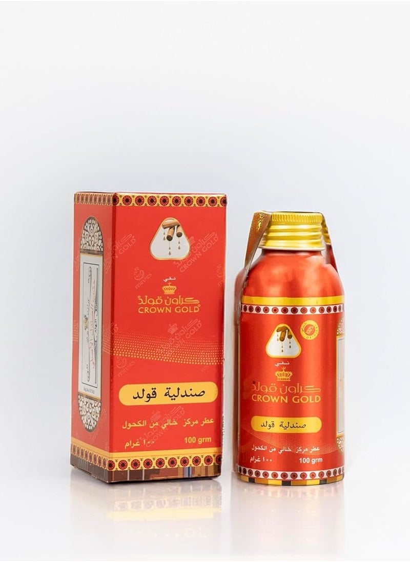 Zahrat Al Aqsa - Sandaliya Oil 100g Premium Sandalwood Oil for Skin Care Focus And Aromatherapy, Therapeutic Grade With Woody And Earthy Aroma - Image 1