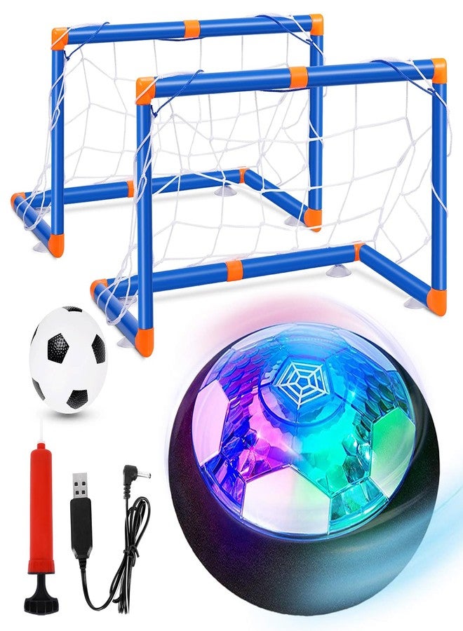 OurHonor Hover Soccer Balls, 2 in1 Hover Football Toy Set with LED Star Night Light USB Rechargeable Bumper Sports Games Gift for Boys Age 6 7 8 9 10 11 12 Christmas Birthday Party Present - Image 1