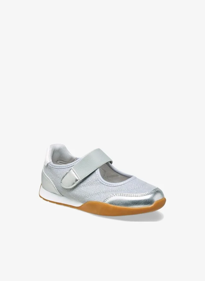 ليتل ميسي Girls Hook & Loop Sneakers