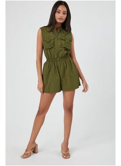 Sleeveless Zip-Up Cargo Romper jumpsuit - pzsku/Z16E7FA901EFEE2FE1010Z/45/_/1701871666/b59519f6-5604-4955-968d-e1944ca75886