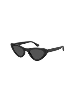 Women's UV Protection Cat Eye Sunglasses - Pipa Black 53 - Lens Size: 53 Mm