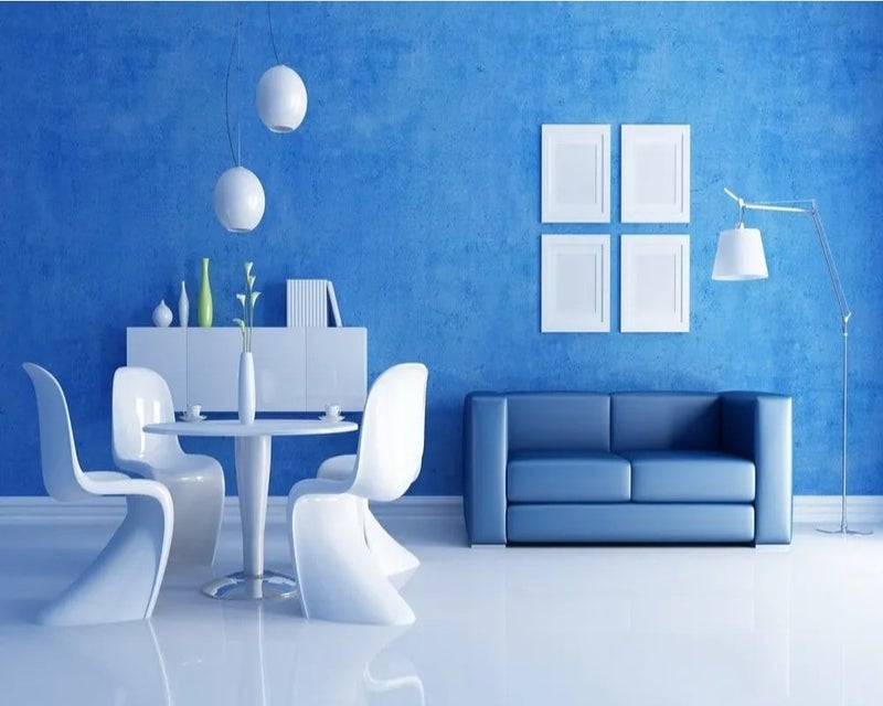 Roberto Cavalli 16026 Italian Wallpaper, Turquoise Blue, 7m²