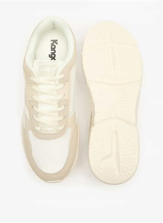 kangaROOS KangaROOS Men's Panelled Sports Shoes with Lace-Up Closure