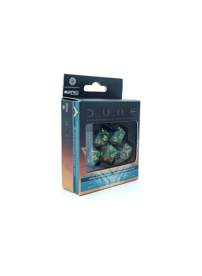 Modiphius RPG Dice Set - Atreides Multicolor