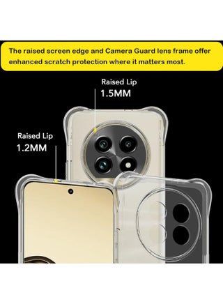 for Huawei Nova 15 Max Clear Case, Compatible with MagSafe, Non-Yellowing, Scratch-Resistant Back, Magnetic Phone Case, Slim Fit Full Body Shockproof Case (Clear) - view 3