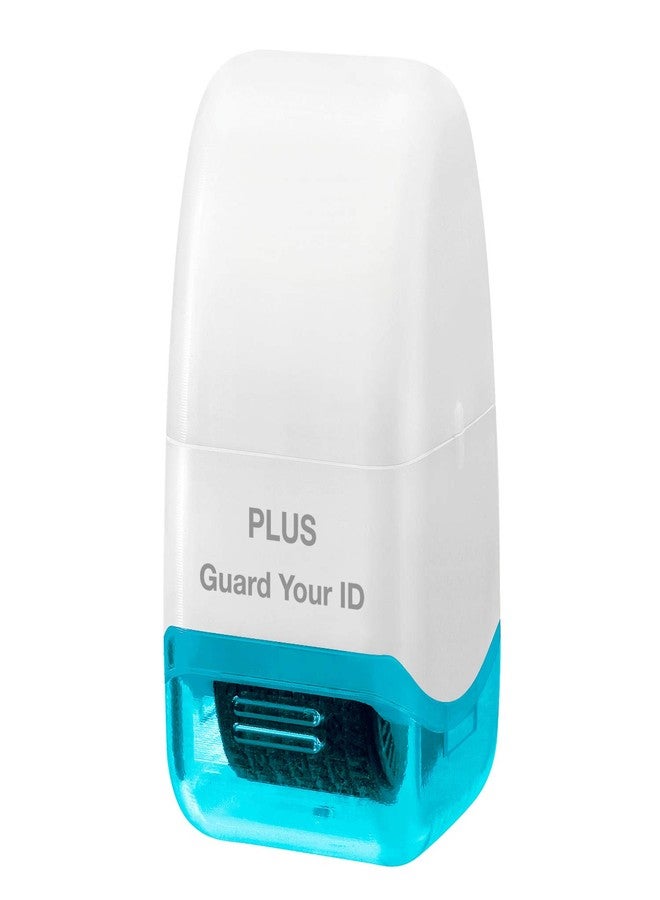 Plus Guard Your ID Mini Roller Stamp, White - Image 1
