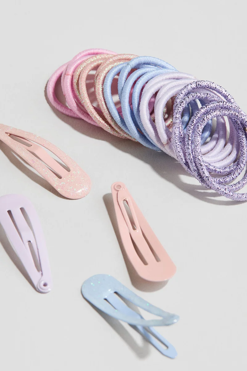 H&M Hair elastics and clips