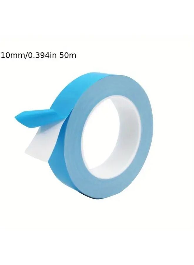10mm x 1968 5 Inch Double Sided Thermal Conductive Tape Heat Dissipation Insulation Flexible Compressible Adhesive - Image 1