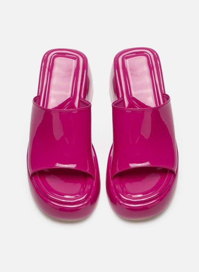 إسكدنيا إمرأة إسفين كعب خف خفة حذاء رياضة مفتوح إصبع قدم - Image 2