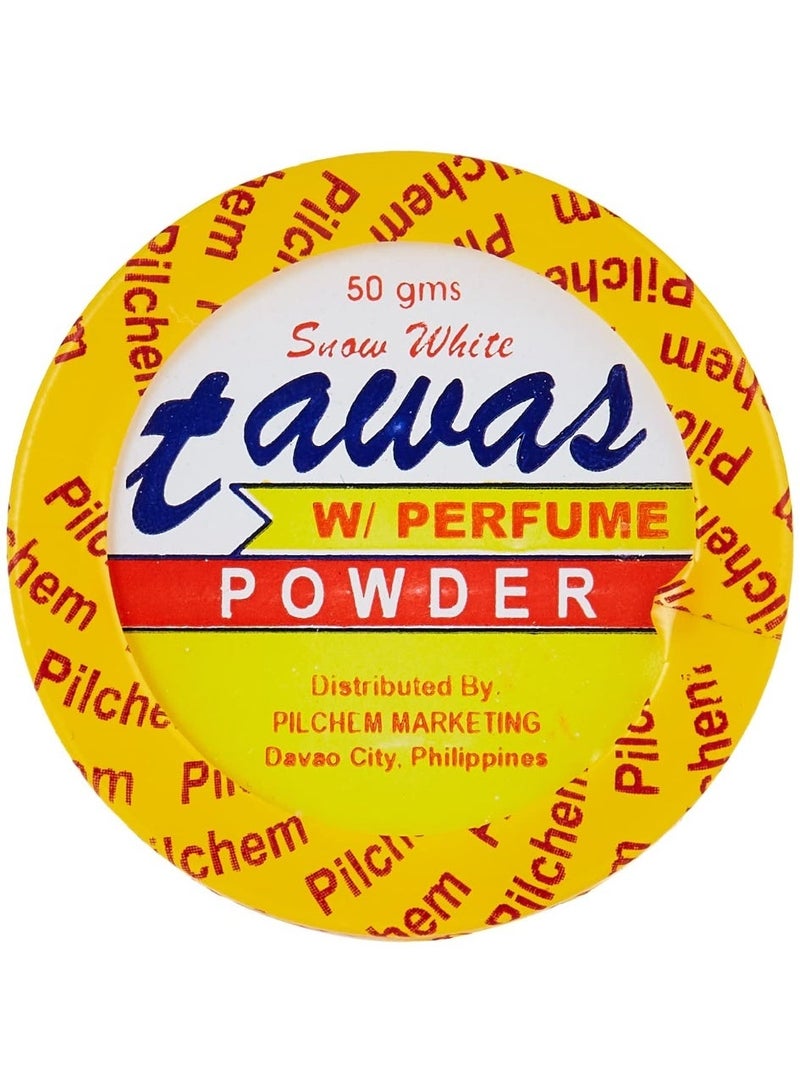 Snow White Tawas Powder with Perfume 50g - Image 1
