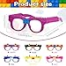 Lemicin 6 Pcs DIY Building Bricks Glasses Building Blocks Games for Kids Birthday Party Favors Supplies Boys Girls Carnival Party Games Decor - Image 4