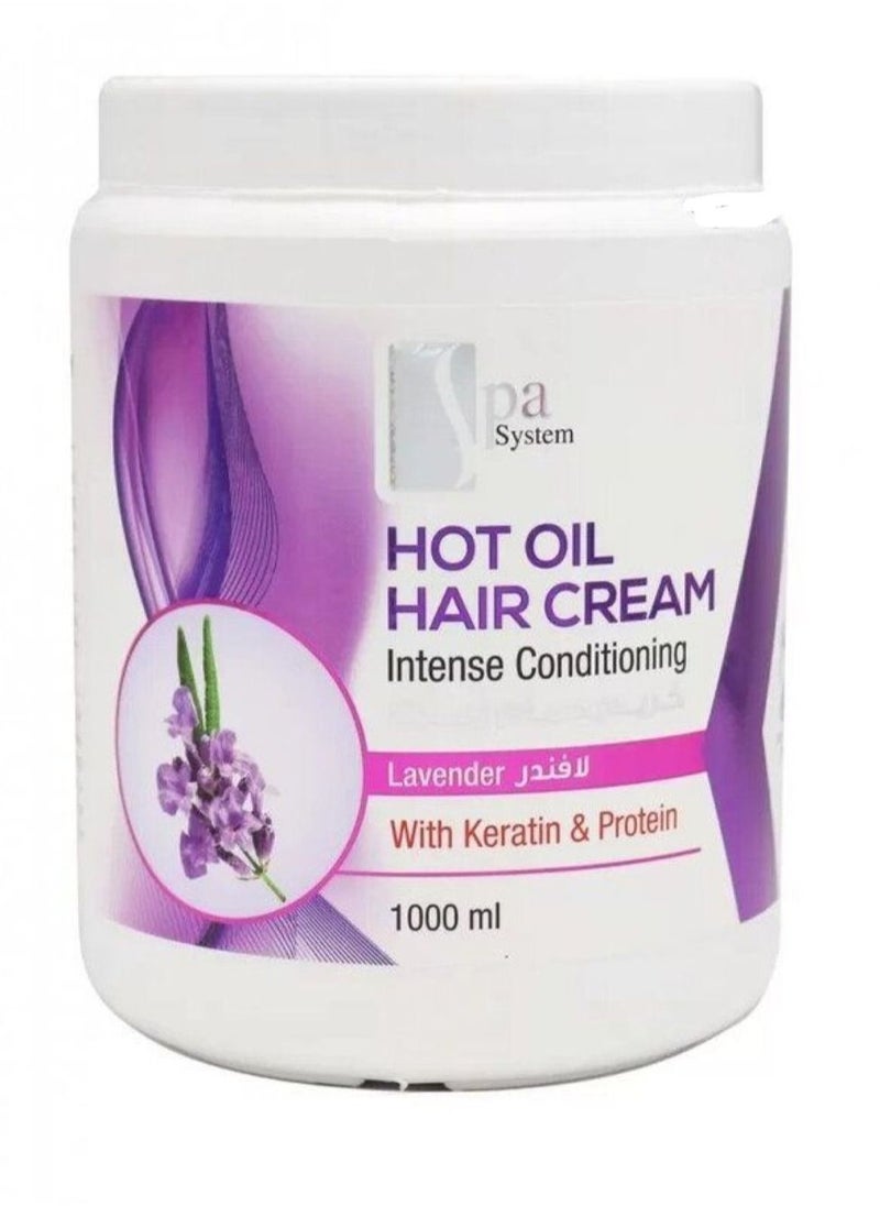 Spa System Lavender oil bath cream 1000 ml 