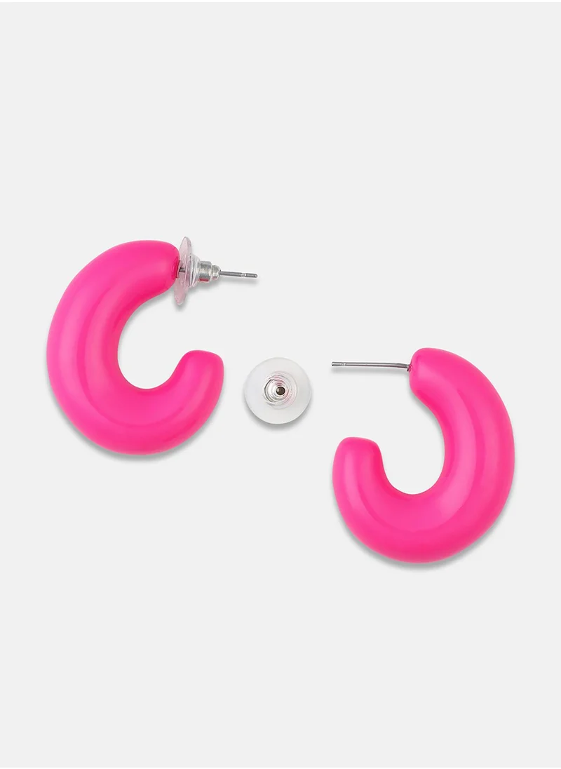 SOHI Chunky Hoop Earrings