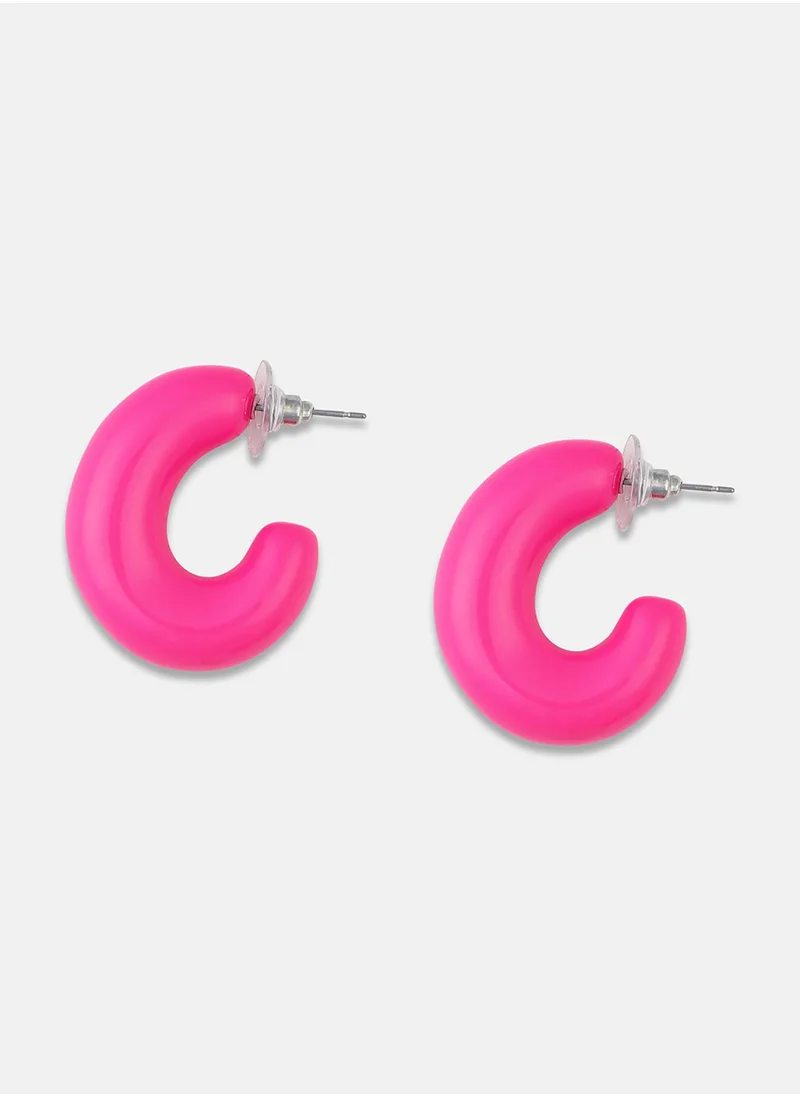 SOHI Chunky Hoop Earrings