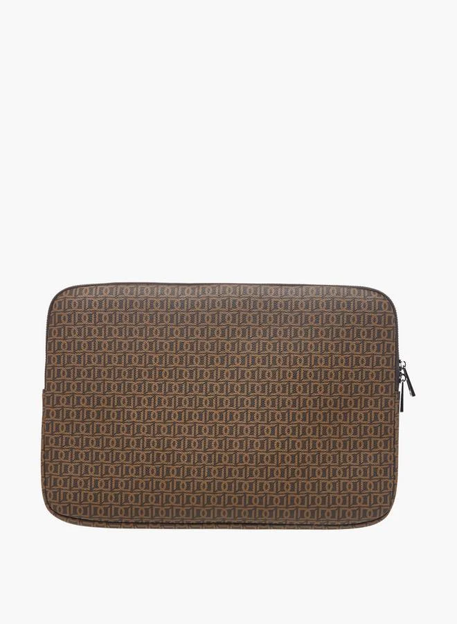 دوتشيني Men Monongram Print Laptop Case