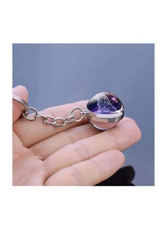 Generic 1 pc Multi-purpose Key Chain Portable Alloy 12 Constellation Pattern Keyring Keychain for Daily Use  - Image 2